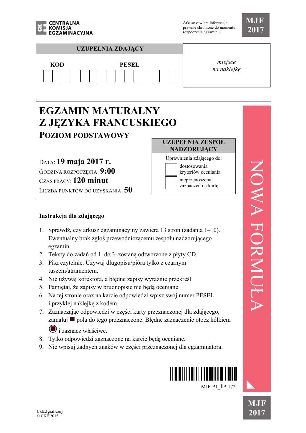 francuski podstawowy - matura 2017 - arkusz-01