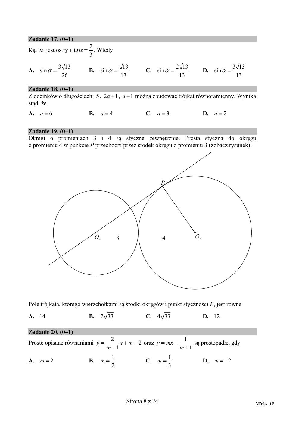 arkusz - matematyka podstawowy - matura 2016 - pytania-08