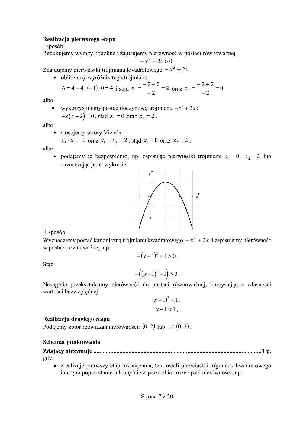 matematyka podstawowy - matura 2016 - odpowiedzi-07