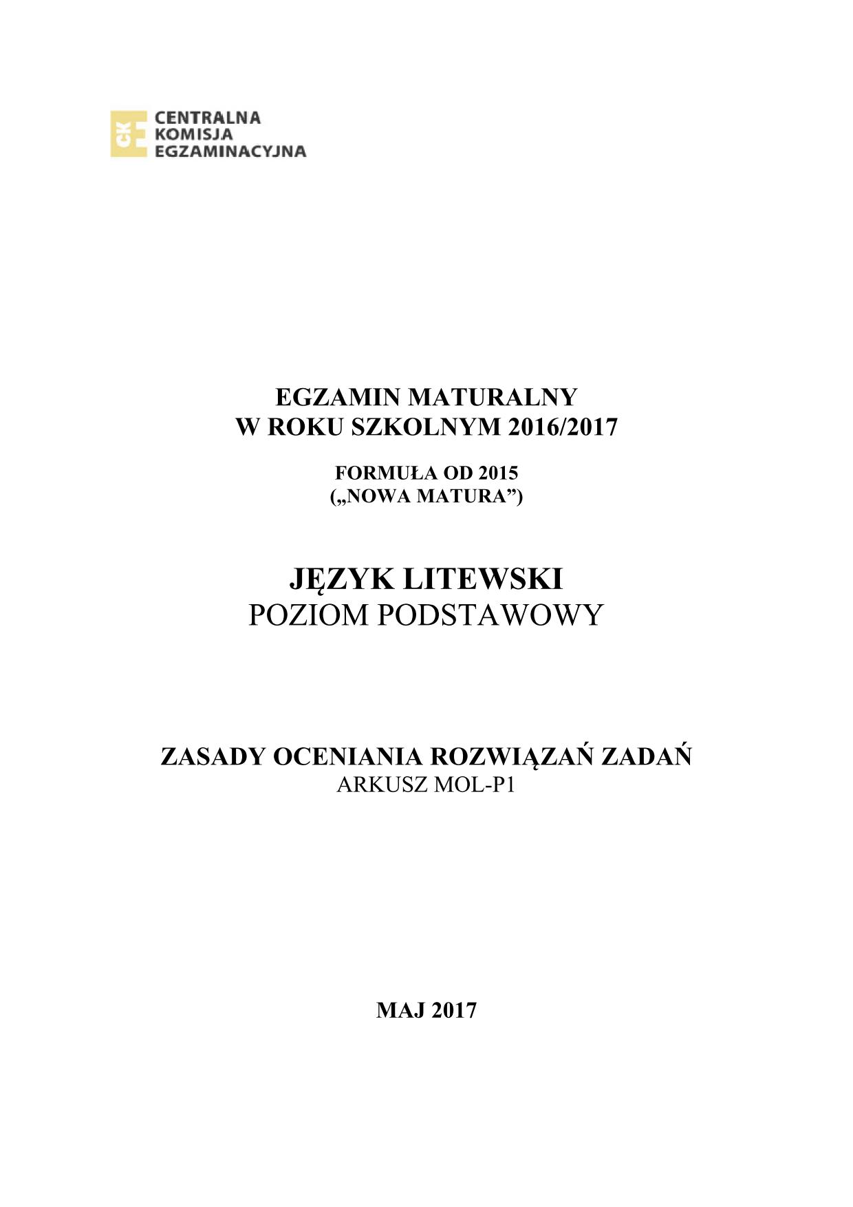 odpowiedzi-jezyk-litewski-poziom-podstawowy-matura-2017 - 1