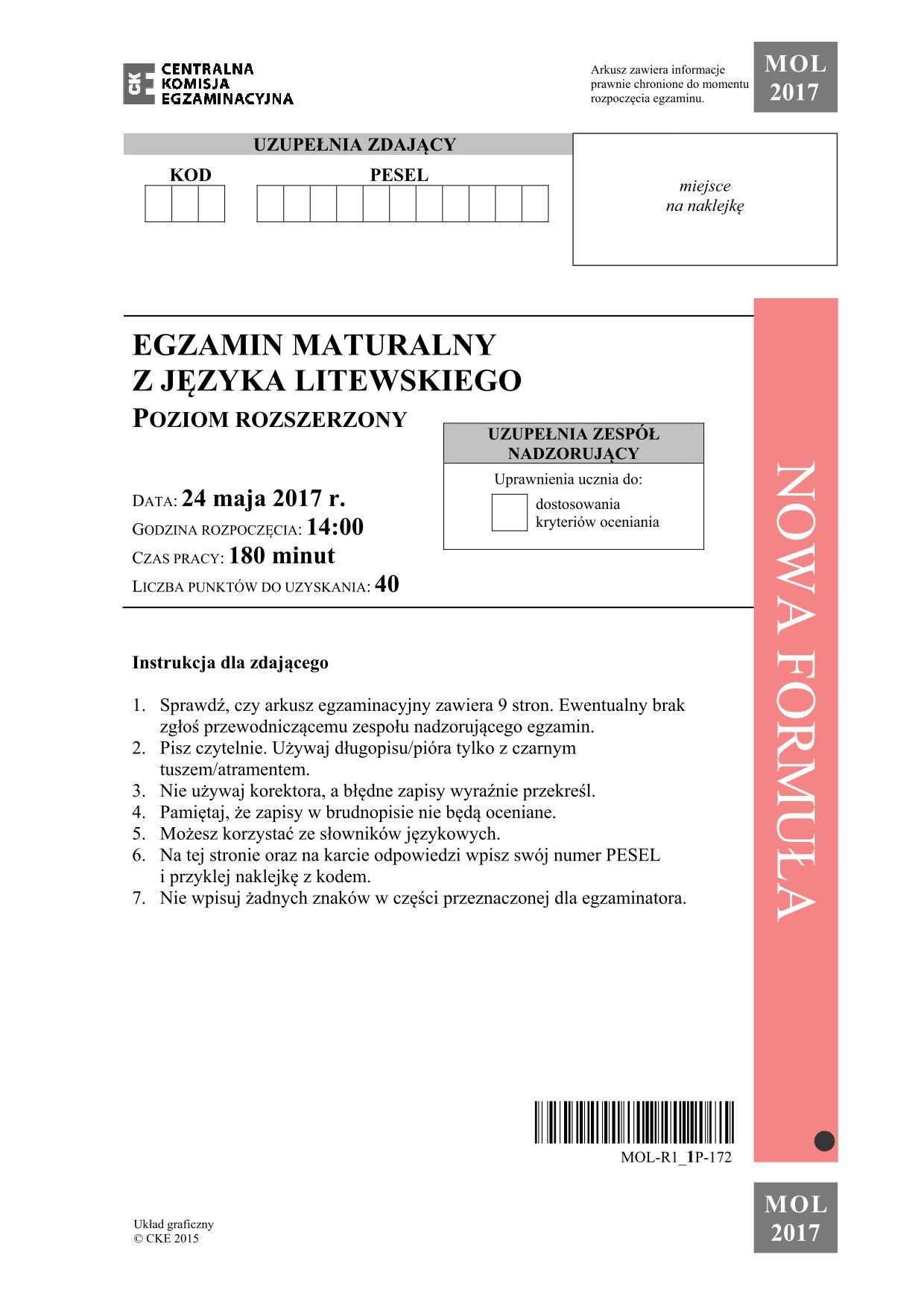 pytania-jezyk-litewski-poziom-rozszerzony-matura-2017 - 1