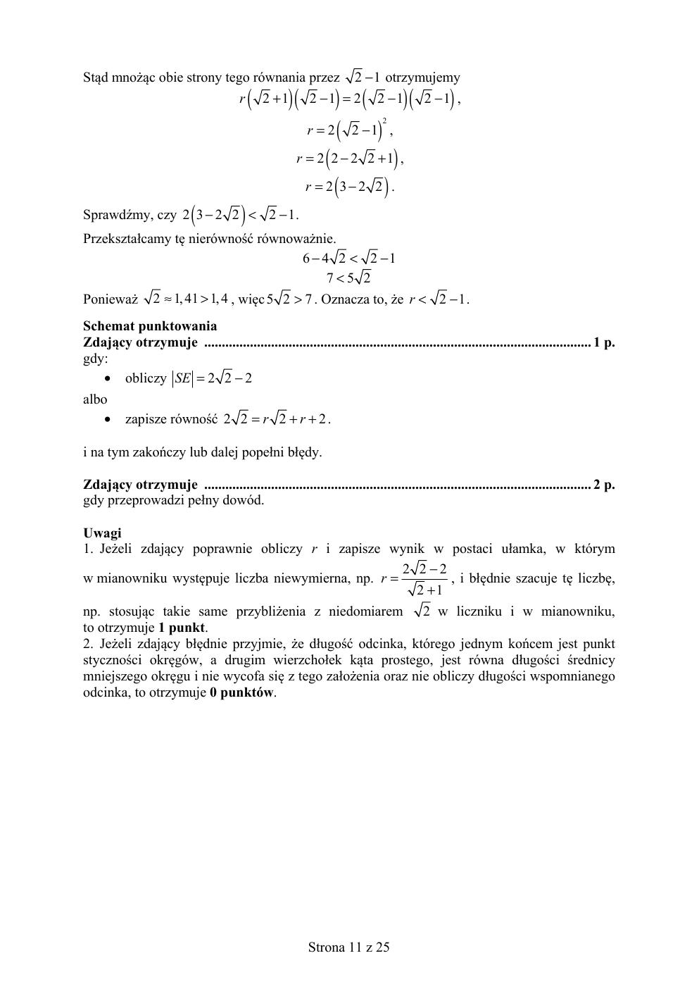 matematyka podstawowy - matura 2018 - odpowiedzi-11