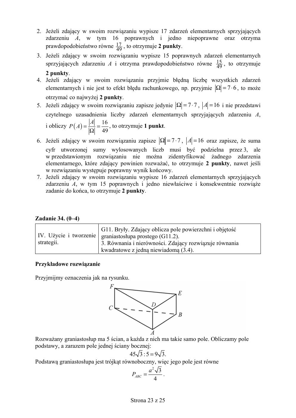 matematyka podstawowy - matura 2018 - odpowiedzi-23