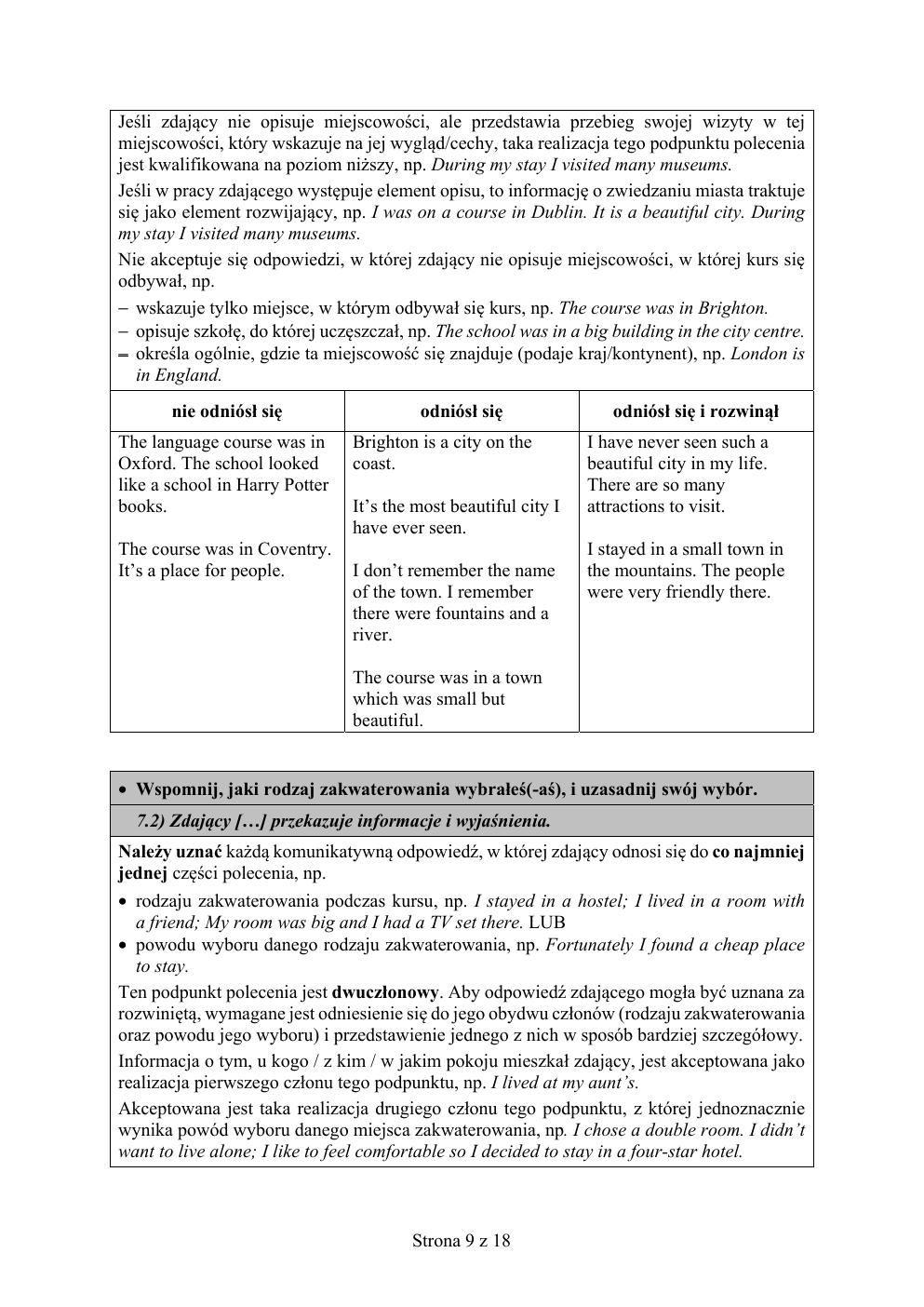 angielski podstawowy - matura 2018 - odpowiedzi-09