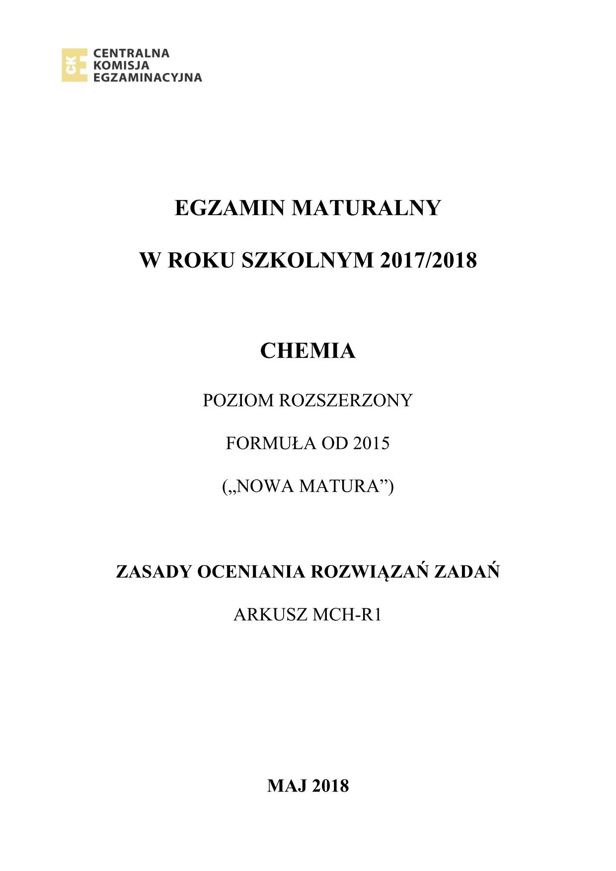 odpowiedzi-chemia-rozszerzony-matura-2018 - 1