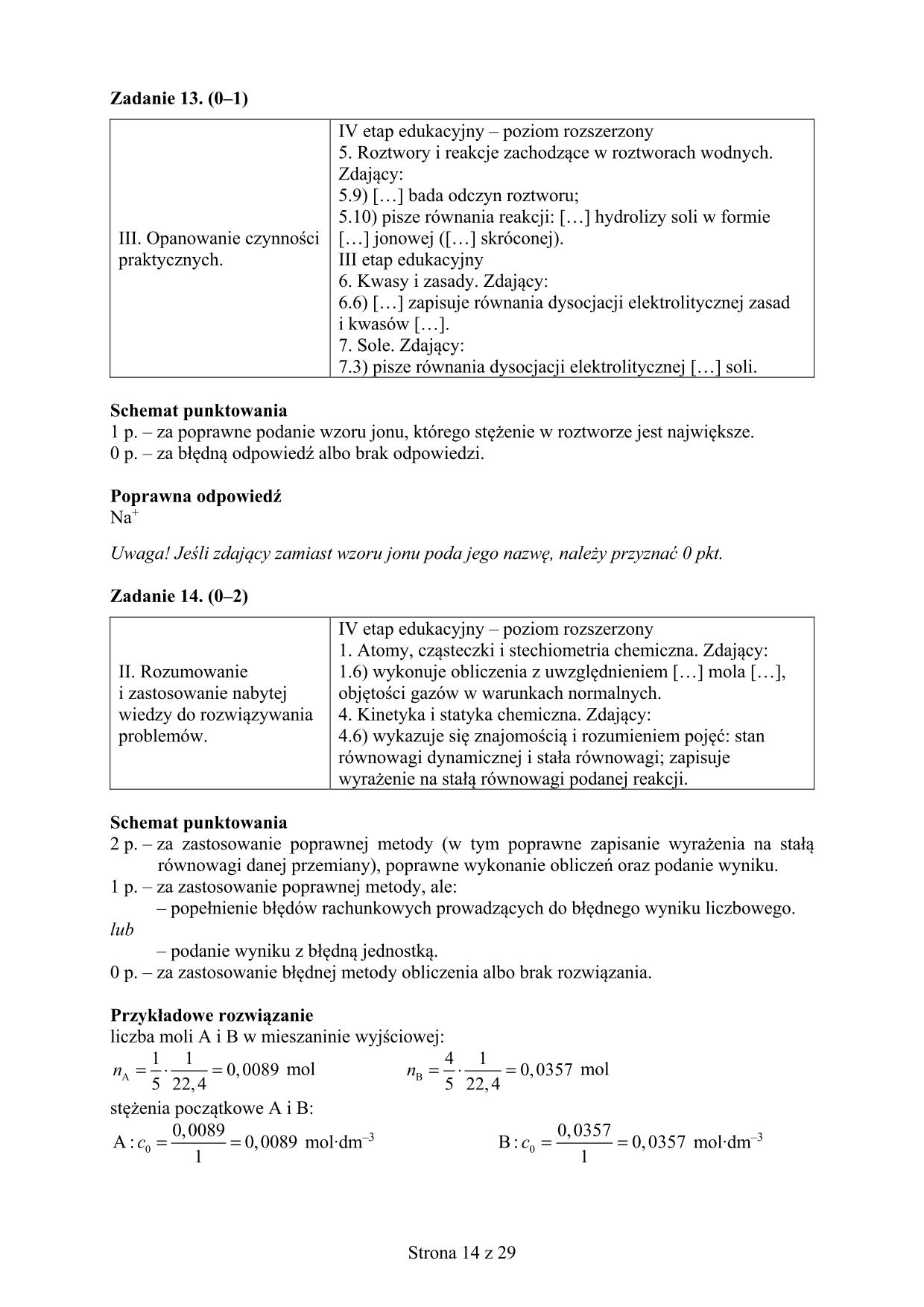 odpowiedzi-chemia-rozszerzony-matura-2018 - 14