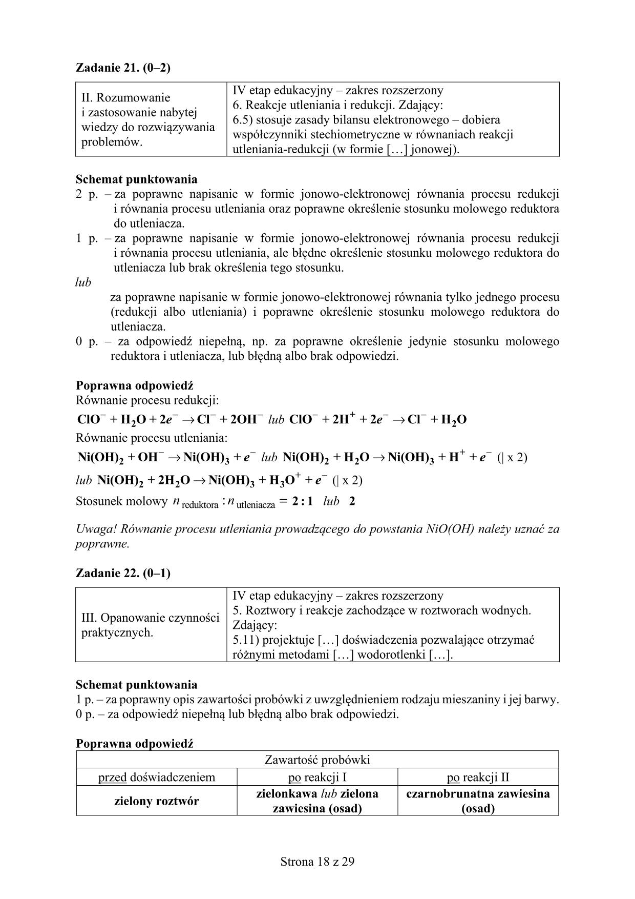 odpowiedzi-chemia-rozszerzony-matura-2018 - 18