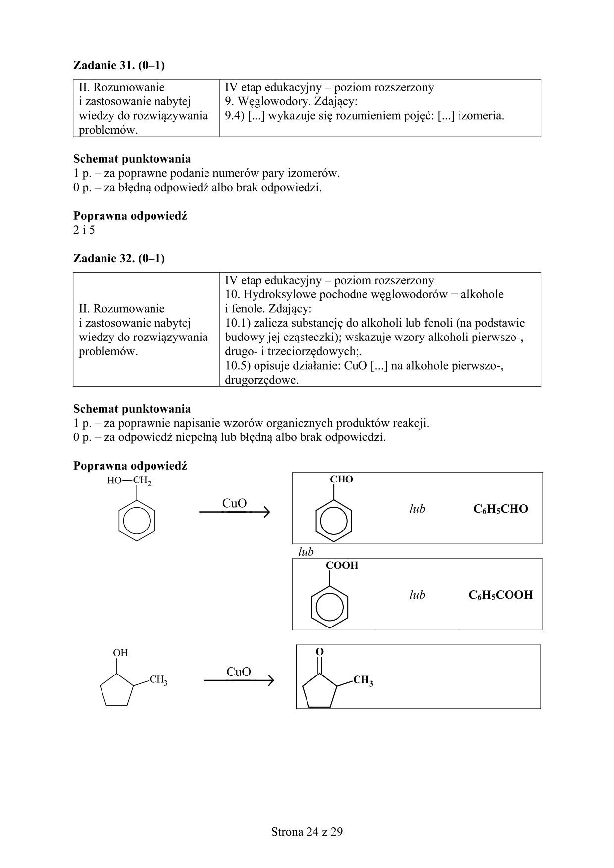 odpowiedzi-chemia-rozszerzony-matura-2018 - 24