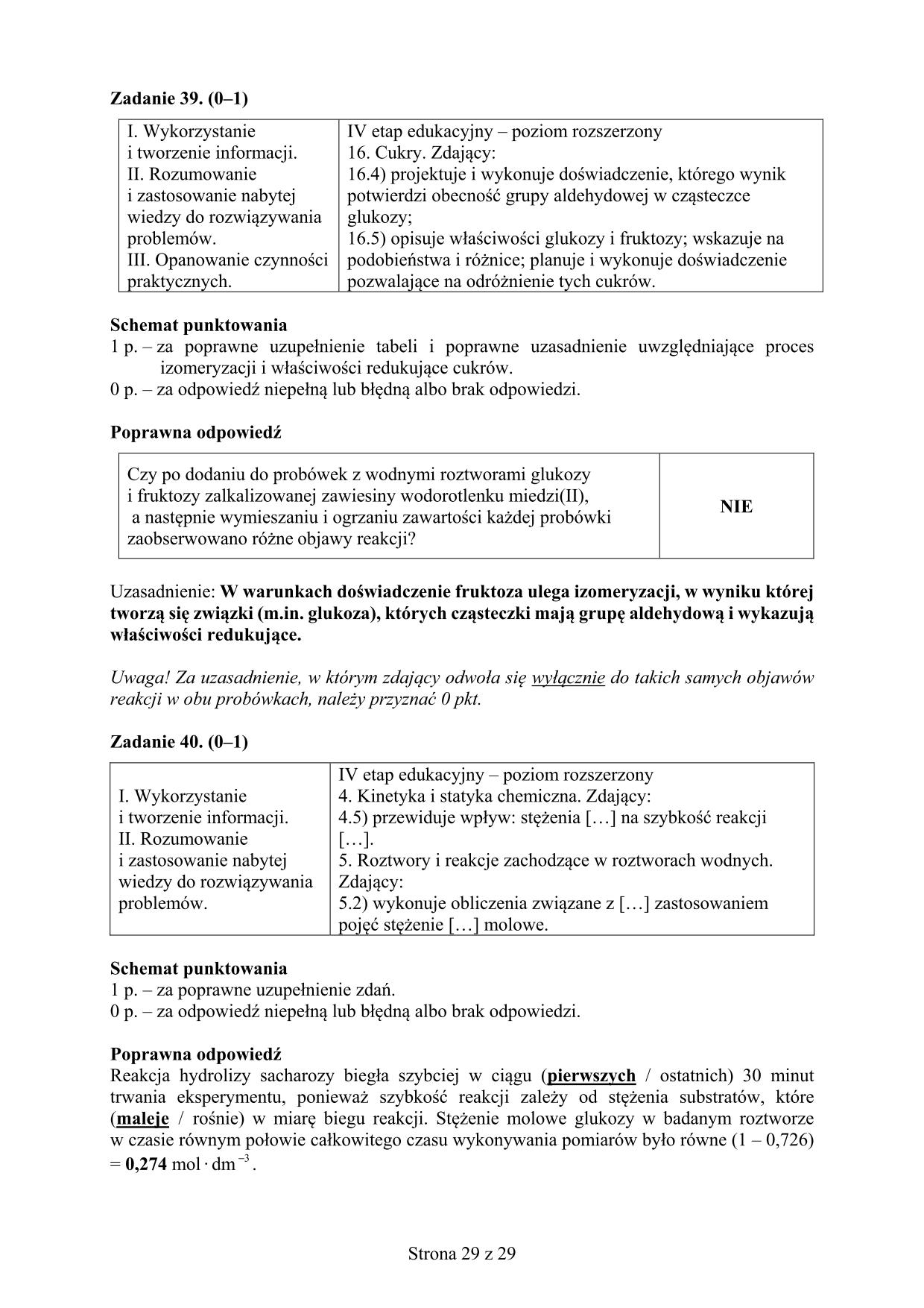 odpowiedzi-chemia-rozszerzony-matura-2018 - 29