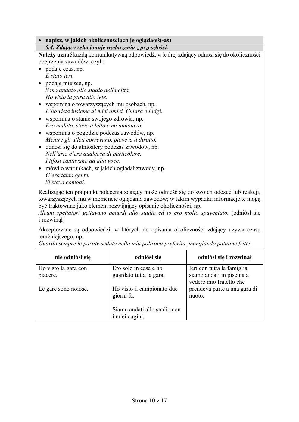 włoski podstawowy - matura 2018 - odpowiedzi-10