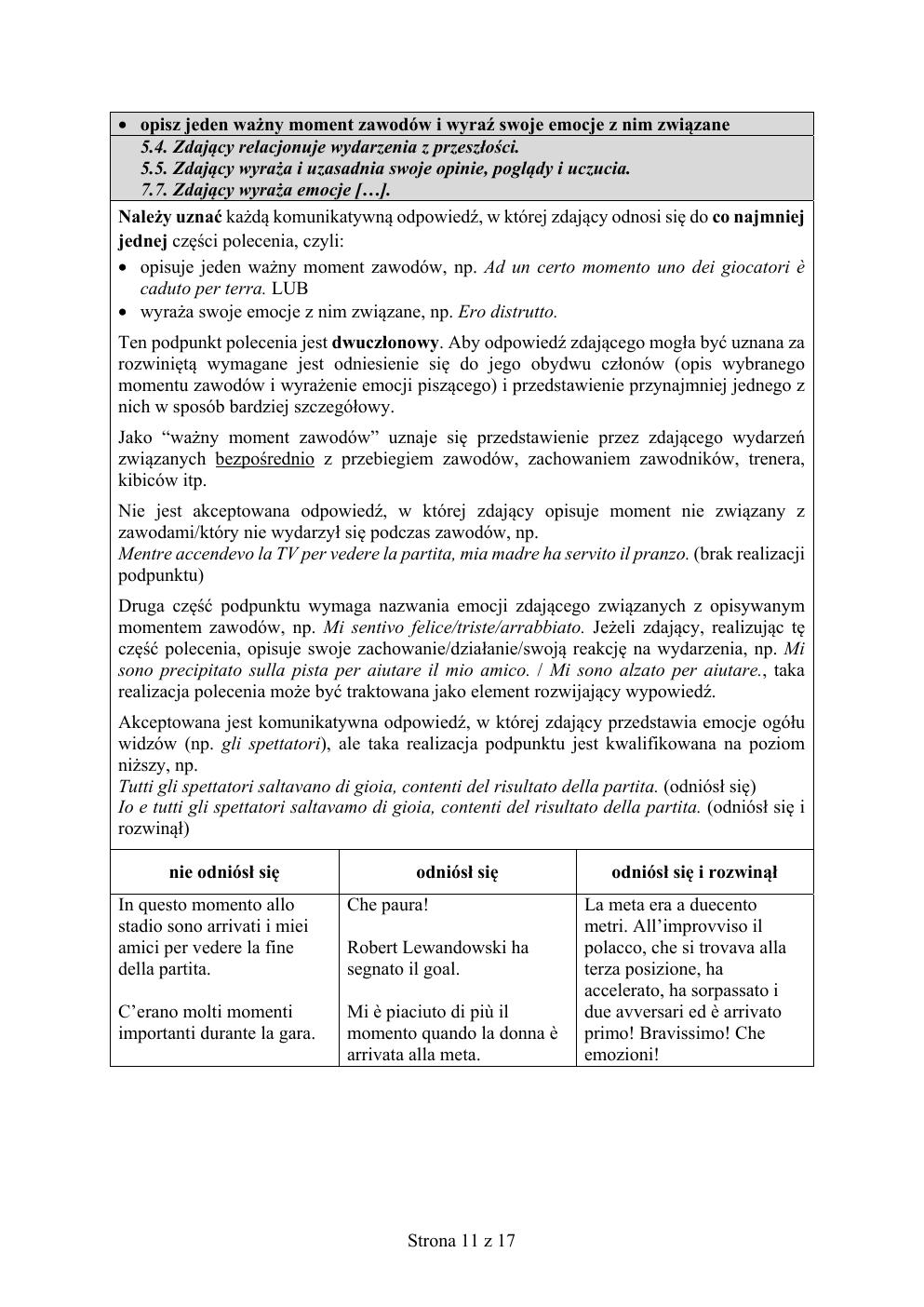 włoski podstawowy - matura 2018 - odpowiedzi-11