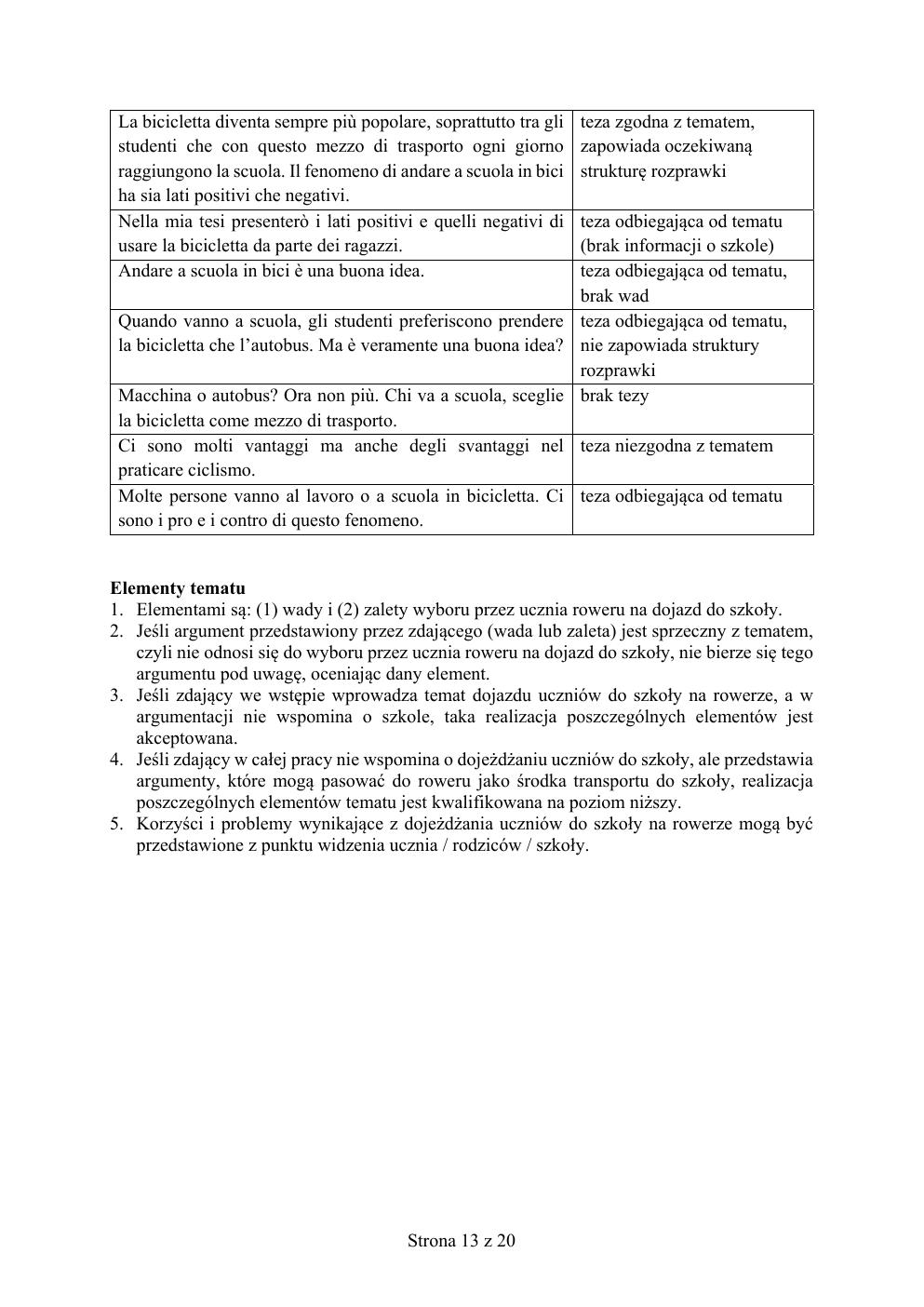 włoski rozszerzony - matura 2018 - odpowiedzi-13