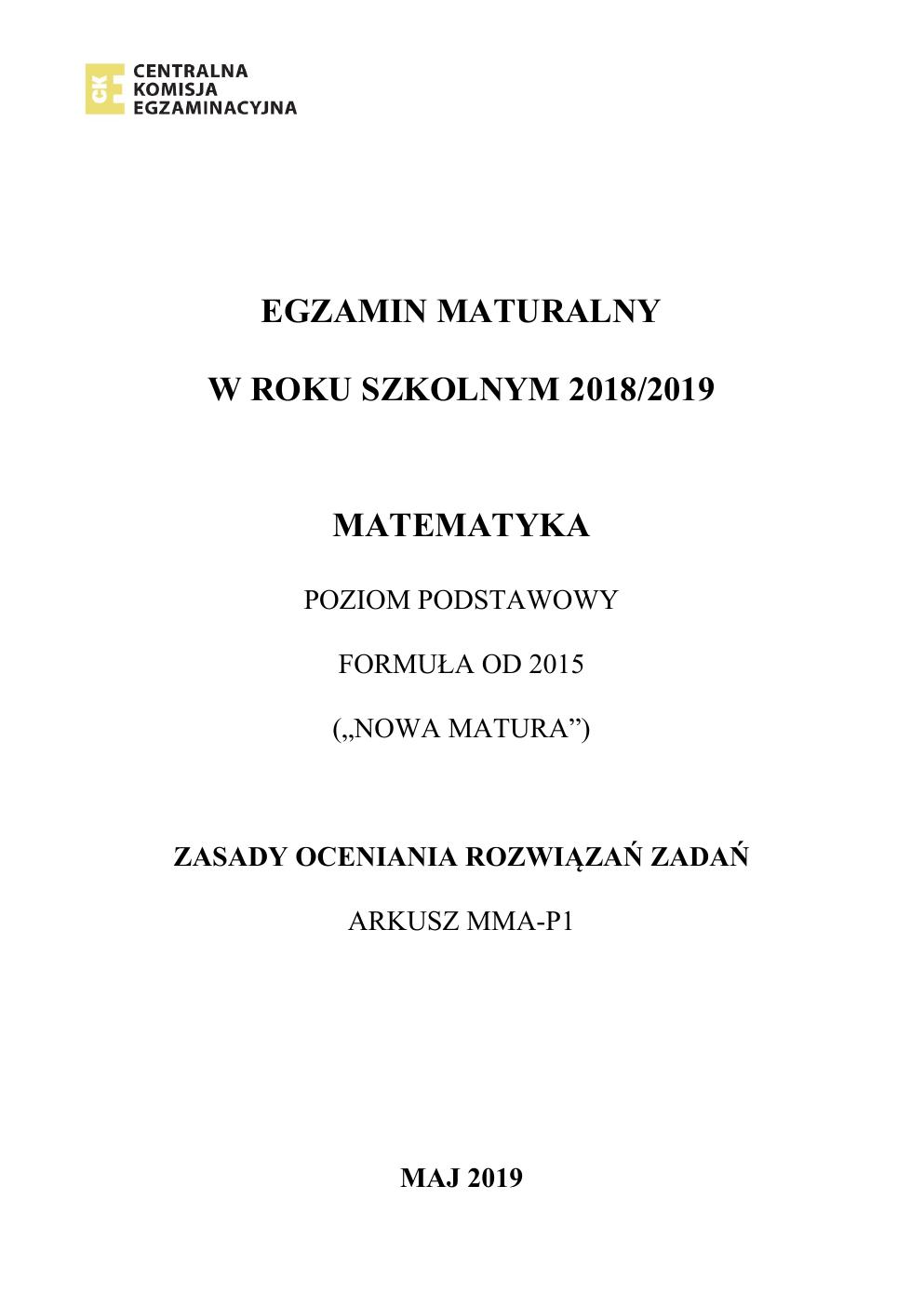 matematyka podstawowy - matura 2019 - odpowiedzi-01