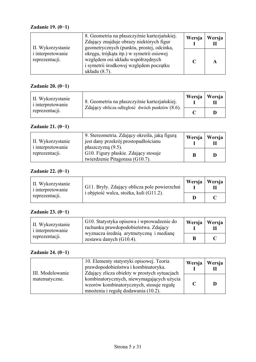 matematyka podstawowy - matura 2019 - odpowiedzi-05