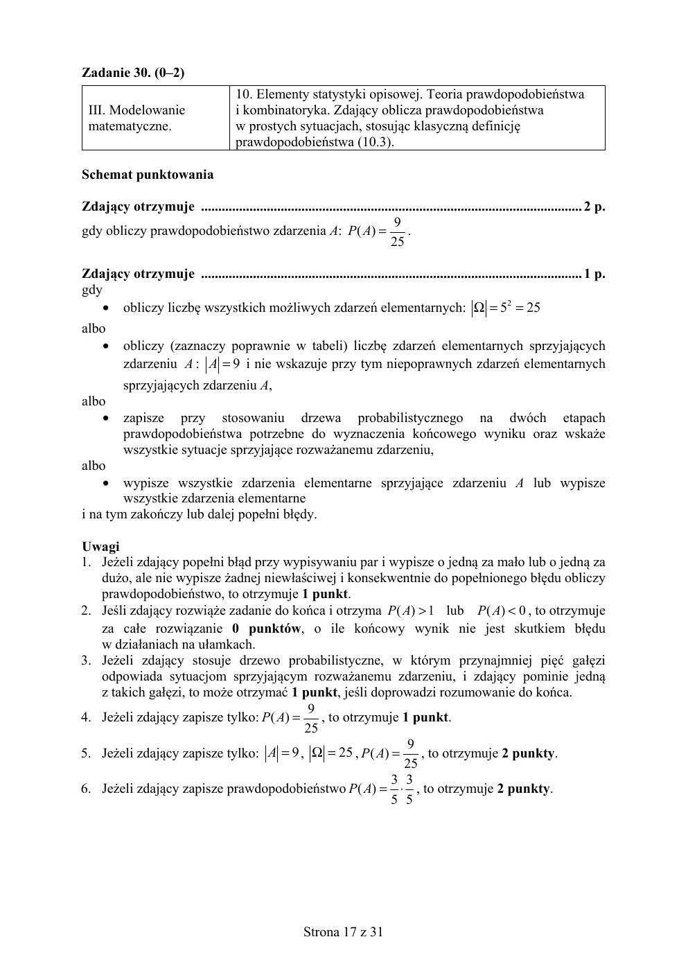 matematyka podstawowy - matura 2019 - odpowiedzi-17