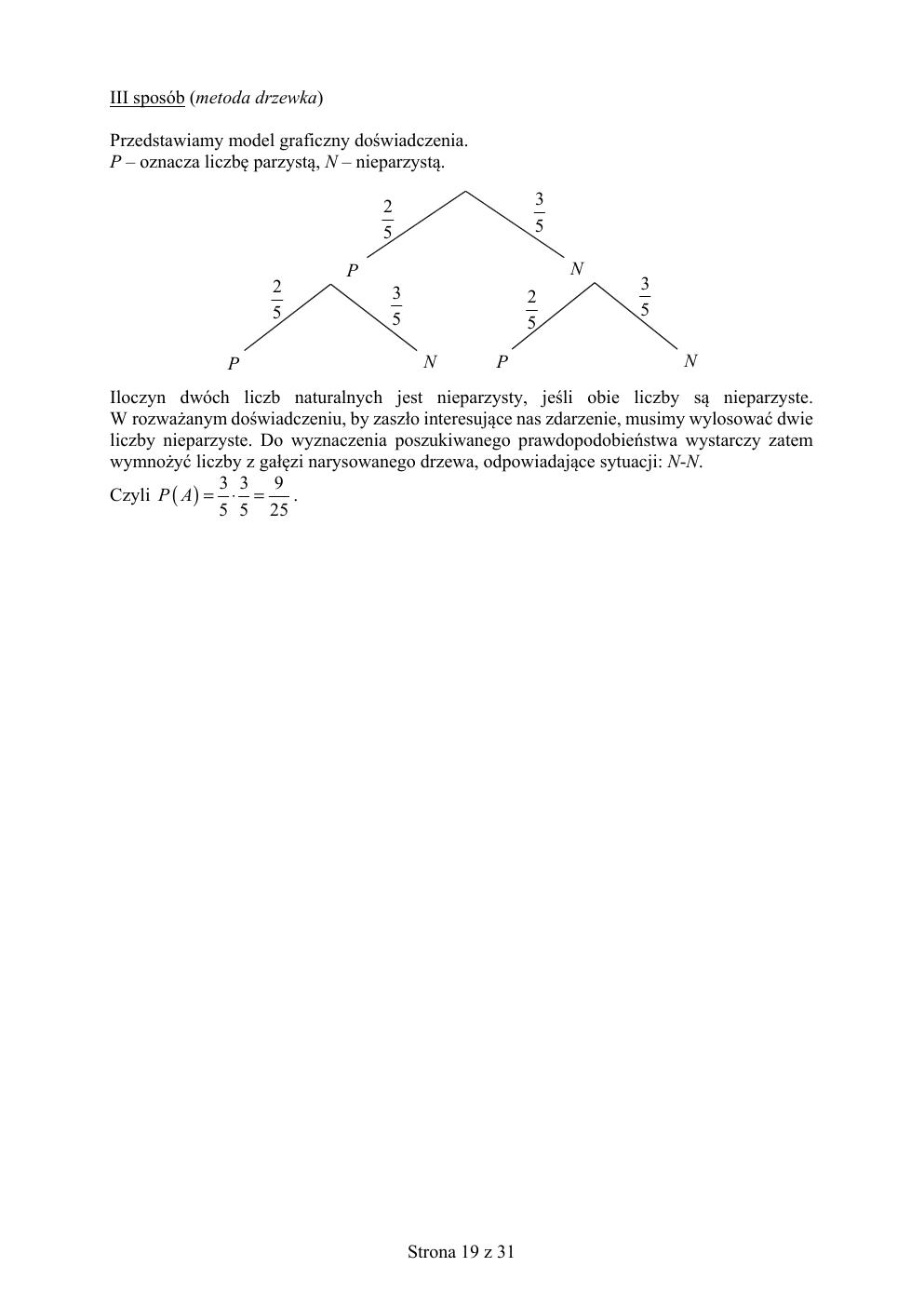 matematyka podstawowy - matura 2019 - odpowiedzi-19