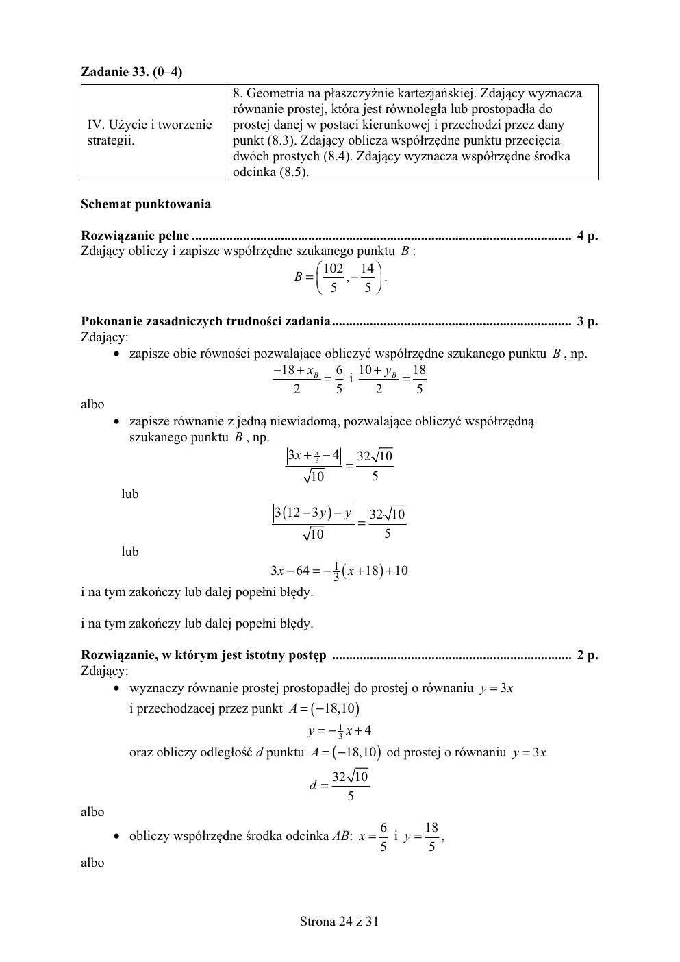 matematyka podstawowy - matura 2019 - odpowiedzi-24