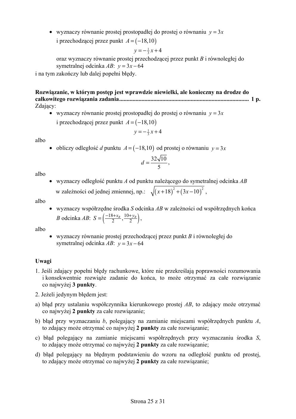 matematyka podstawowy - matura 2019 - odpowiedzi-25