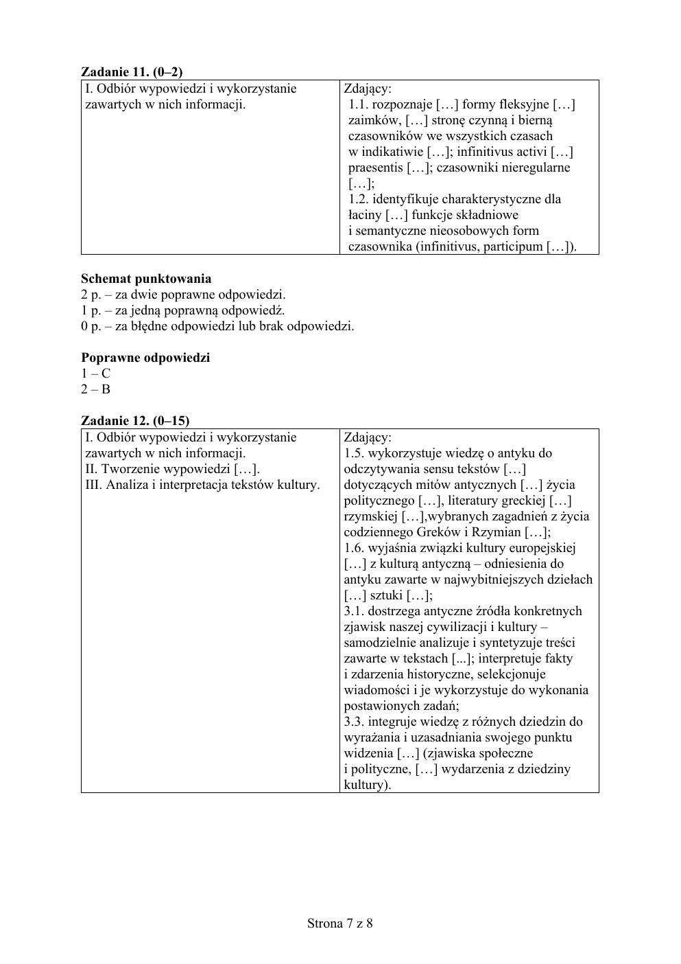 język łaciński i kultura antyczna rozszerzony - matura 2019 - odpowiedzi-7