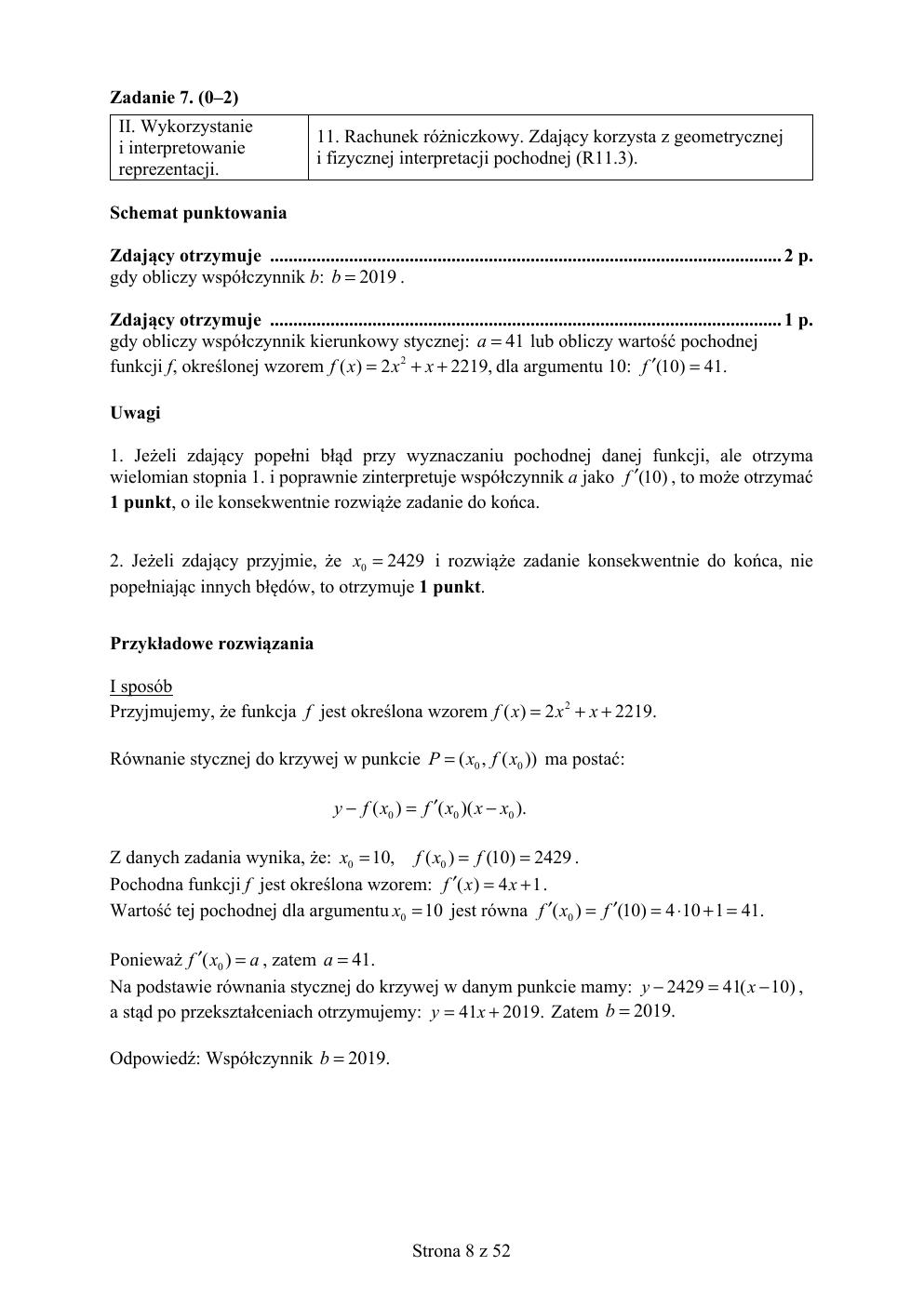 matematyka rozszerzony - matura 2019 - odpowiedzi-08