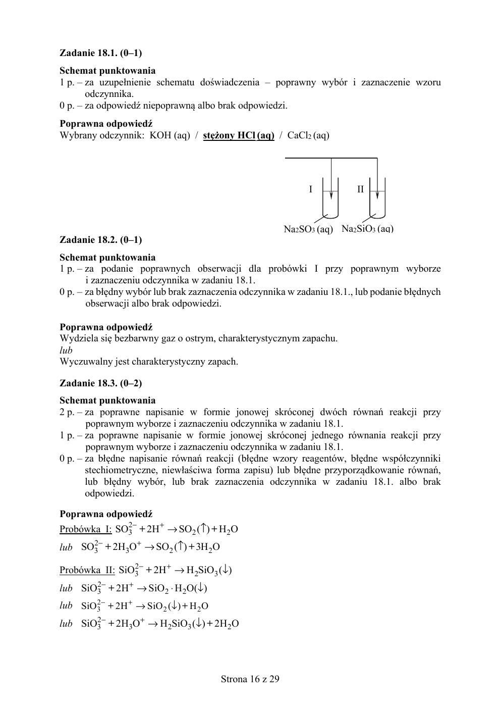 chemia matura 2019 - odpowiedzi-16