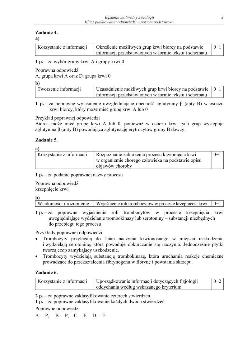 Odpowiedzi - biologia, p. podstawowy, matura 2010-strona-03