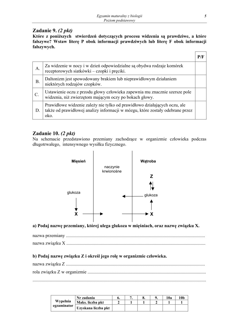 Pytania - biologia, p. podstawowy, matura 2010-strona-05