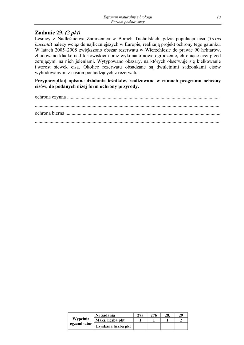 Pytania - biologia, p. podstawowy, matura 2010-strona-13