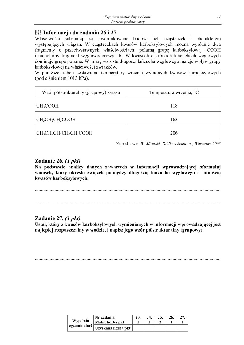 Pytania - chemia, p. podstawowy, matura 2010-strona-11