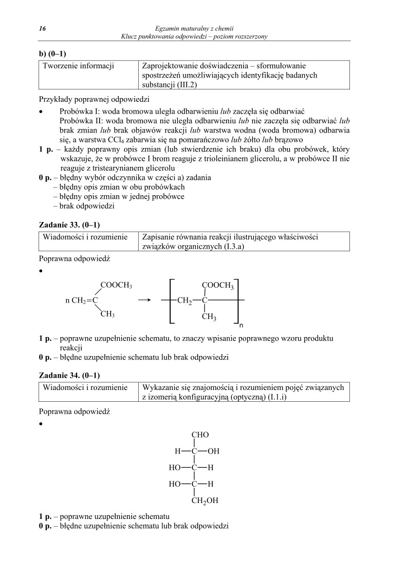 Odpowiedzi - chemia, p. rozszerzony, matura 2010-strona-16
