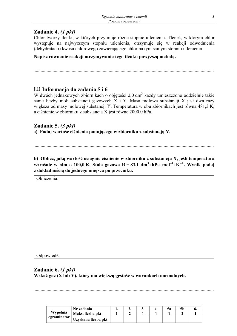 Pytania - chemia, p. rozszerzony, matura 2010-strona-03