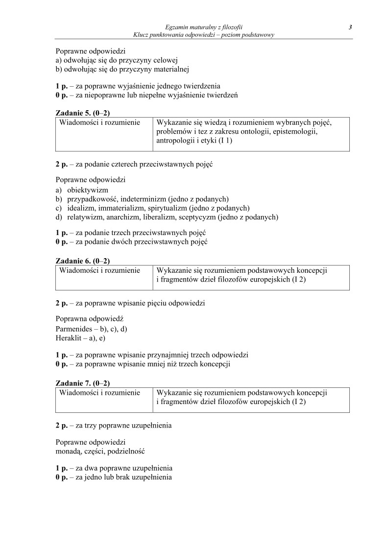 Odpowiedzi - filozofia, p. podstawowy, matura 2010-strona-03