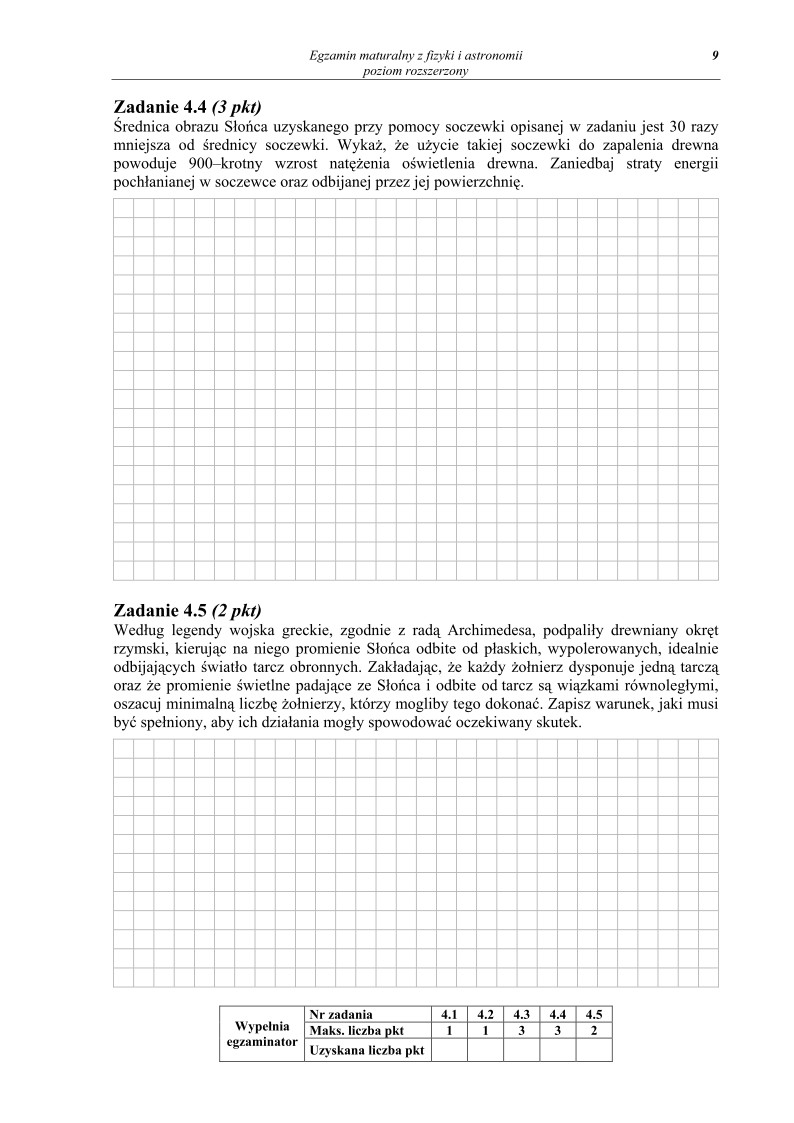 Pytania - fizyka i astronomia, p. rozszerzony, matura 2010-strona-09