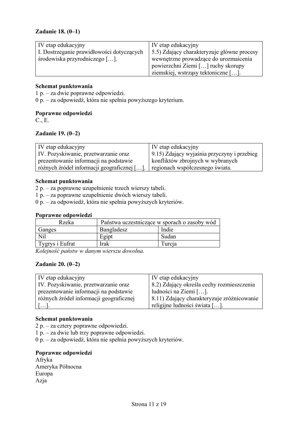 geografia rozszerzony - matura 2019 - odpowiedzi-11