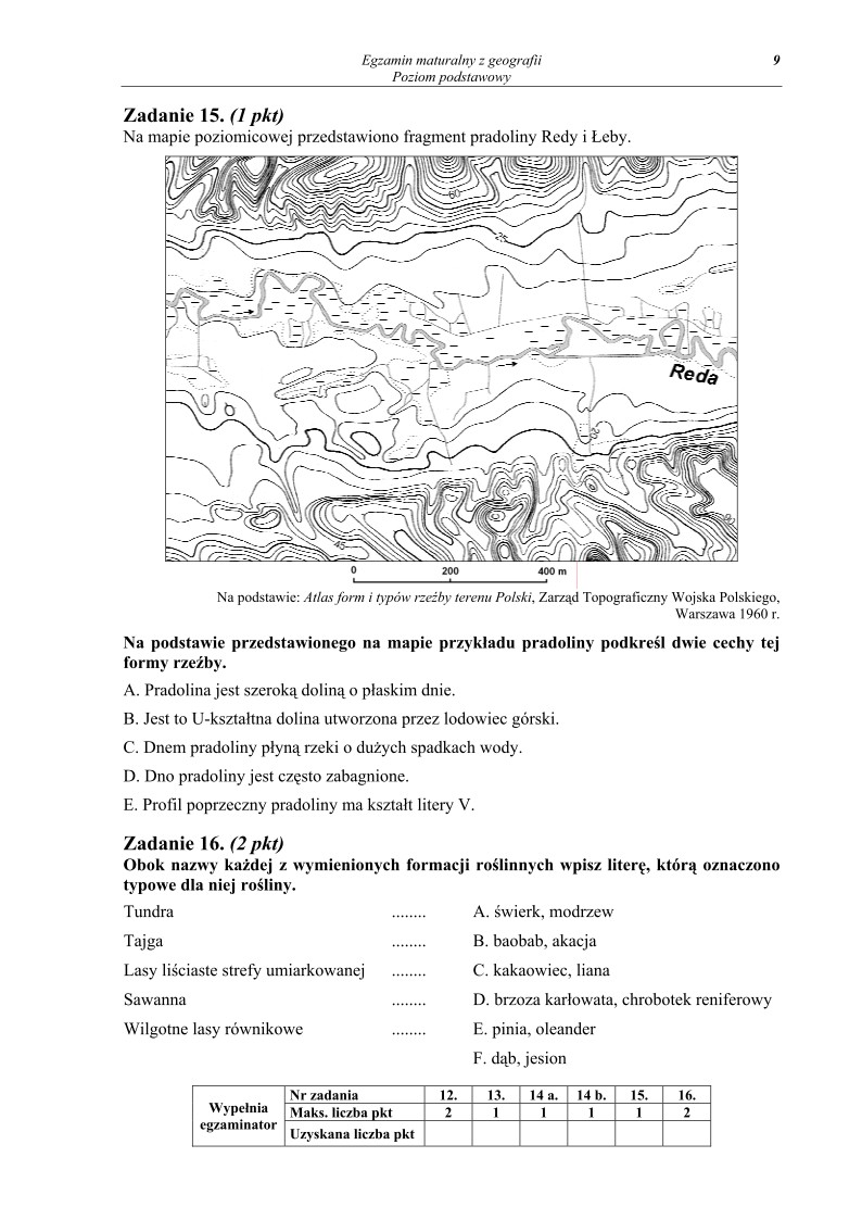 Pytania - geografia, p. podstawowy, matura 2010-strona-09