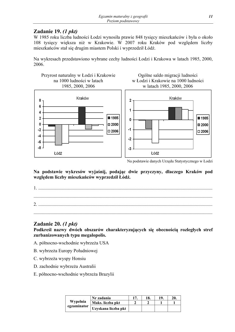 Pytania - geografia, p. podstawowy, matura 2010-strona-11