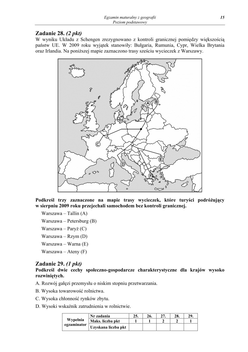 Pytania - geografia, p. podstawowy, matura 2010-strona-15