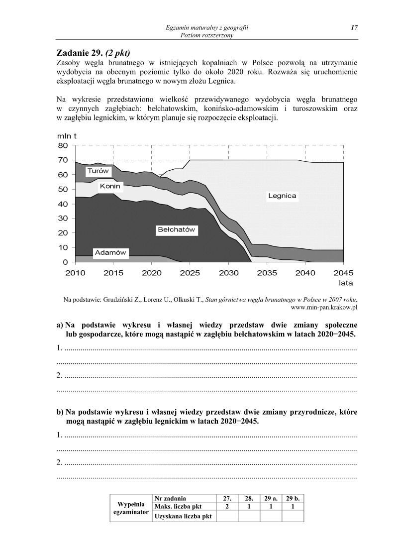 Pytania - geografia, p. rozszerzony, matura 2010-strona-17