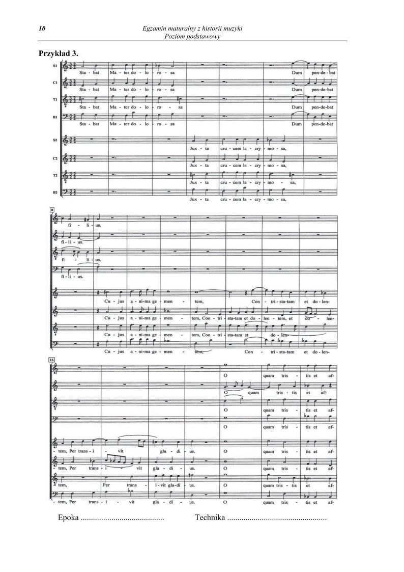 Pytania - historia muzyki, p. podstawowy, matura 2010-strona-10