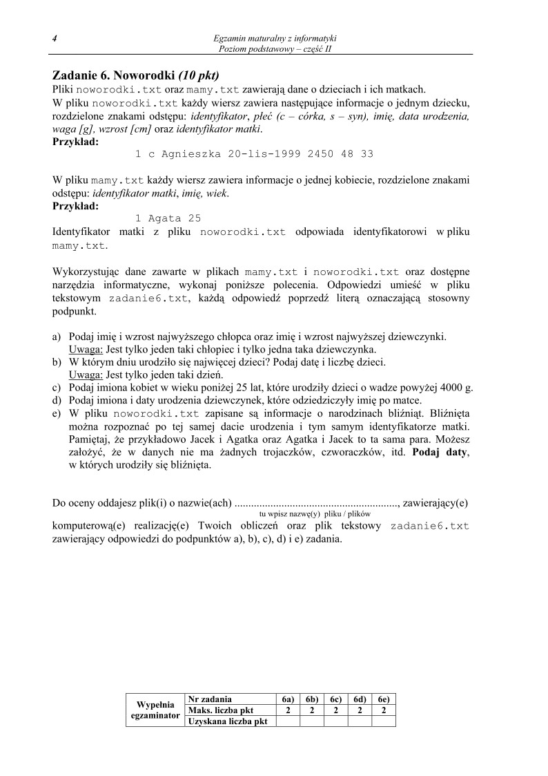 Pytania - informatyka, p. podstawowy, matura 2010 cz2-strona-04