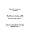 miniatura Odpowiedzi - jezyk angielski, p. podstawowy, matura 2010-strona-01