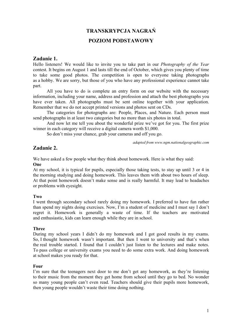 Transkrypcja - jezyk angielski, p. podstawowy, matura 2010-strona-01