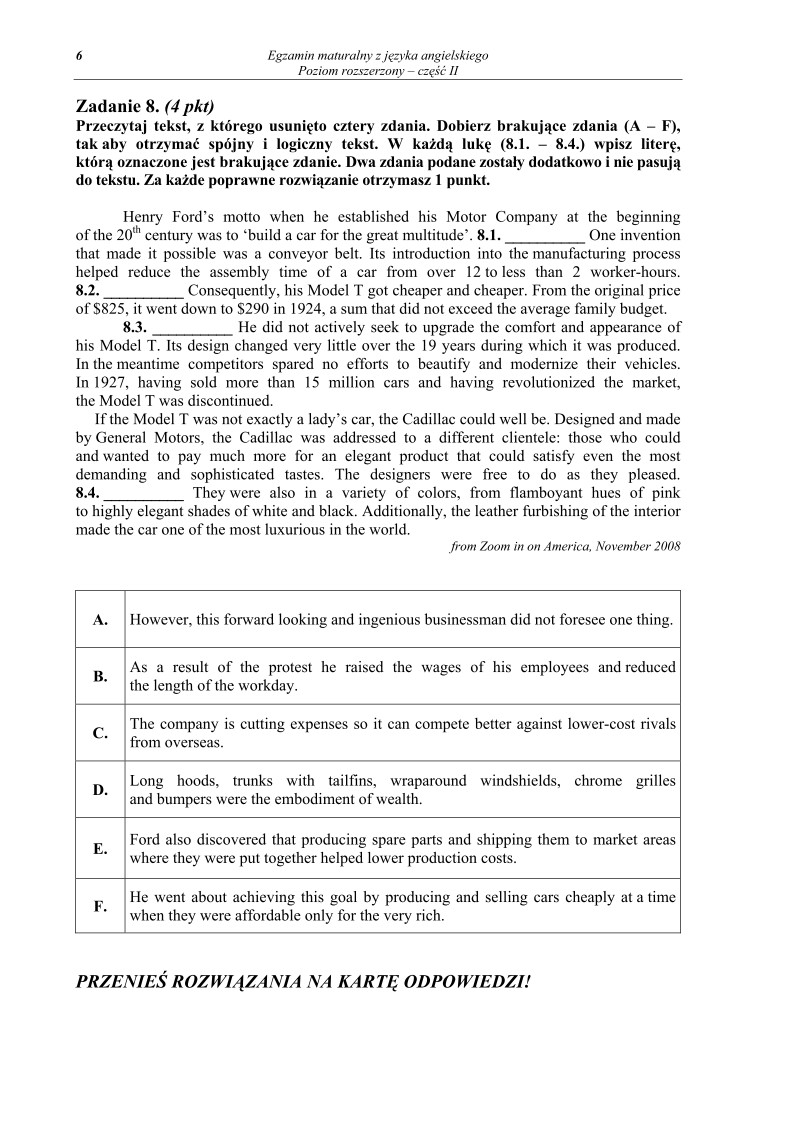 Pytania - jezyk angielski, p. rozszerzony, matura 2010 cz2-strona-06