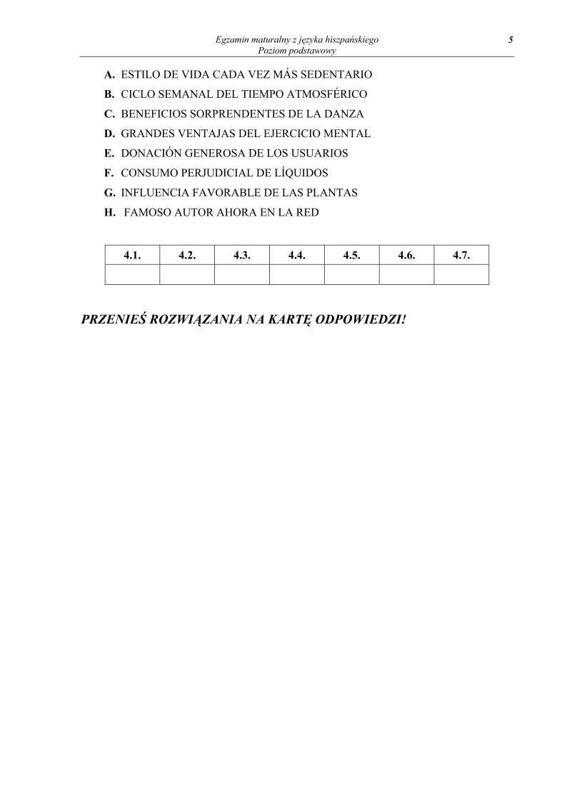 Pytanie - jezyk hiszpanski, p. podstawowy , matura 2010-strona-05