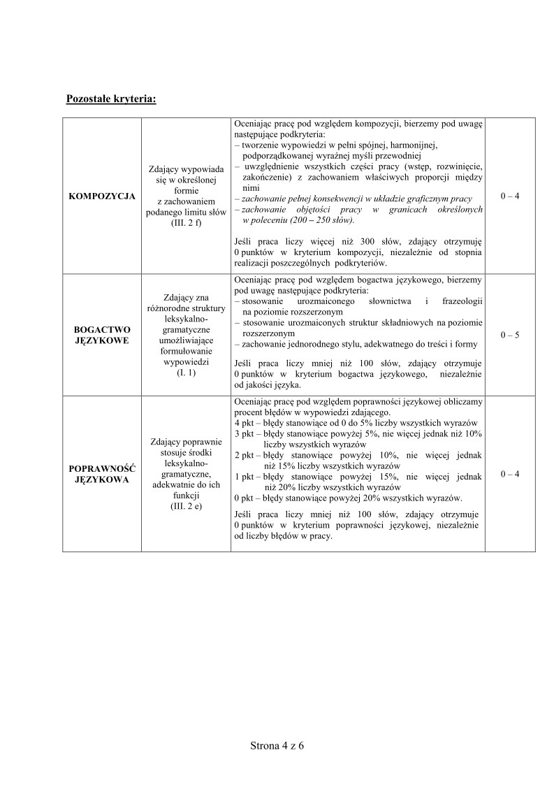 Odpowiedzi - jezyk hiszpanski, p. rozszerzony , matura 2010-strona-04