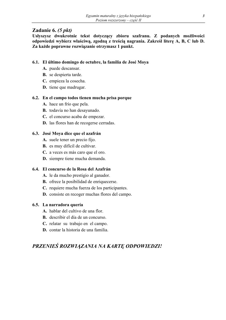 Pytanie - jezyk hiszpanski, p. rozszerzony , matura 2010 cz2-strona-03