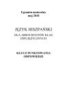 miniatura Odpowiedzi - jezyk hiszpanski w klasach dwujezycznych , matura 2010-strona-01