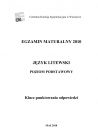 miniatura Odpowiedzi - jezyk litewski, p. podstawowy, matura 2010-strona-01