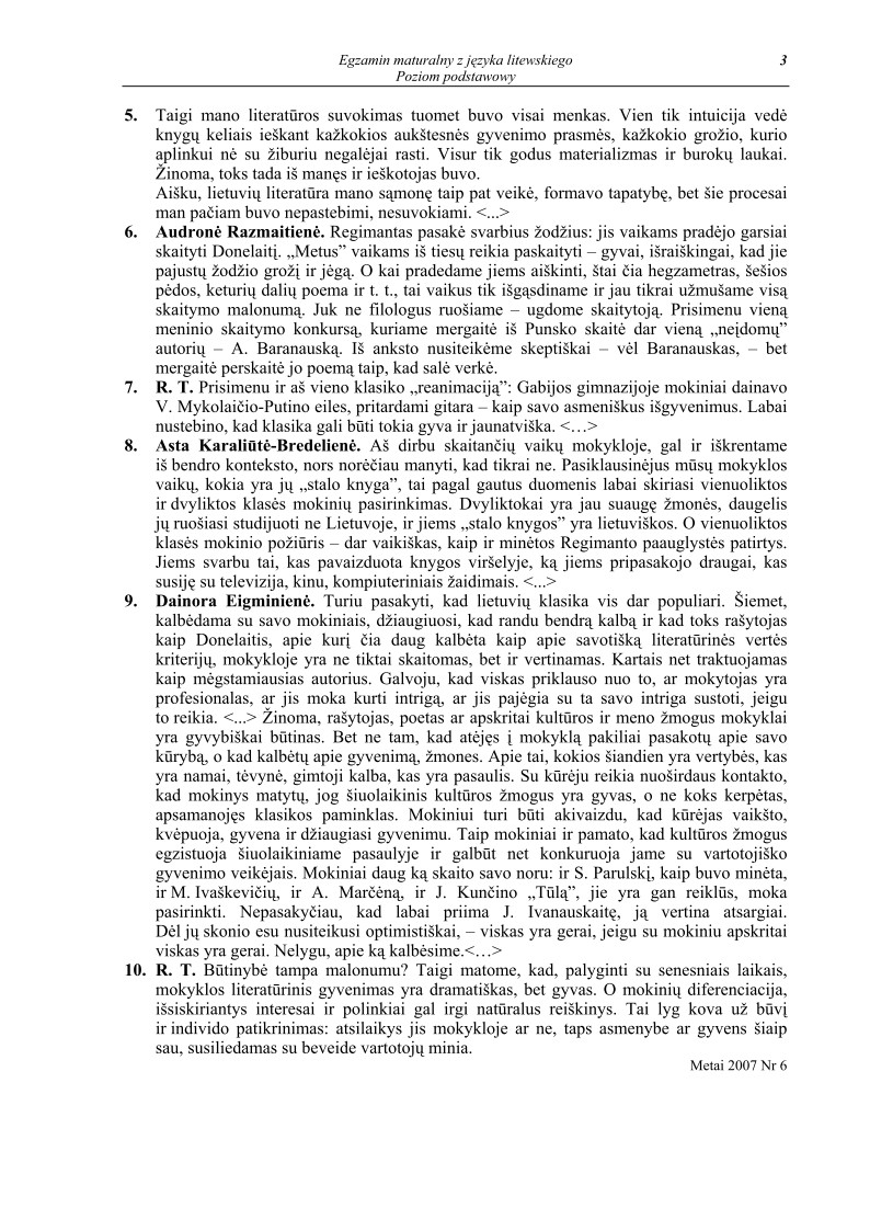 Pytania - jezyk litewski, p. podstawowy, matura 2010-strona-03
