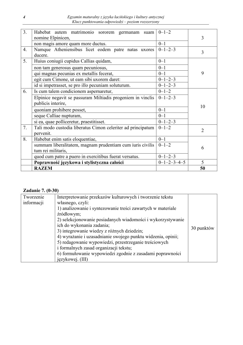 Odpowiedzi - jezyk-lacinski-i-kultura-antyczna, p. rozszerzony, matura 2010-strona-04